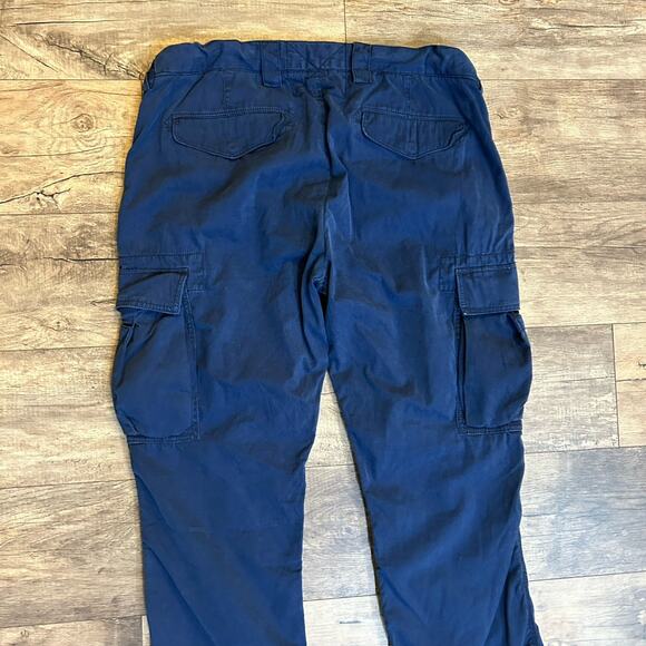 Polo Ralph Lauren Men’s 40 x 30 Paratrooper Cargo Military Pants Navy Blue - Picture 12 of 16
